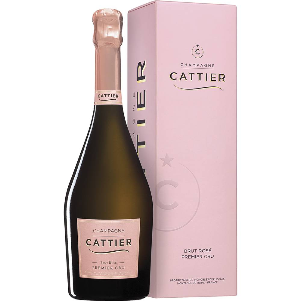 Cattier Premier Cru Brut Rose (750ml bottle)