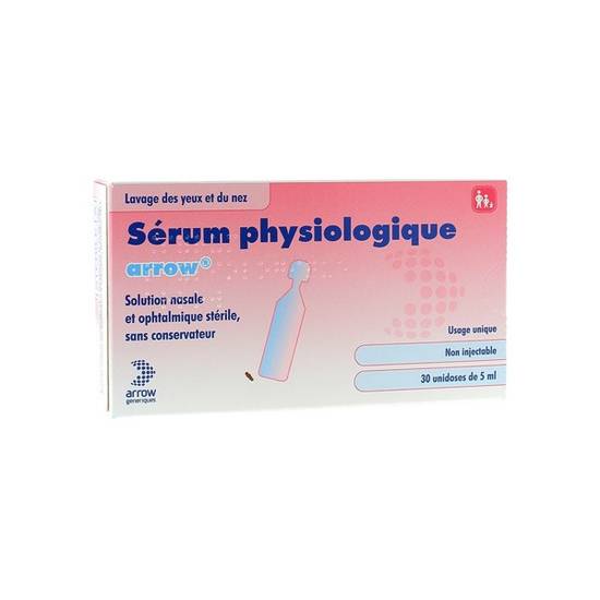 Gilbert Physiodose Sérum Physiologique Stérile 40 Unidoses de 5 ml