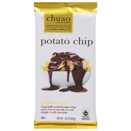 Chuao Chocolatier Potato Chip Chocolate Bar (2.8 oz)
