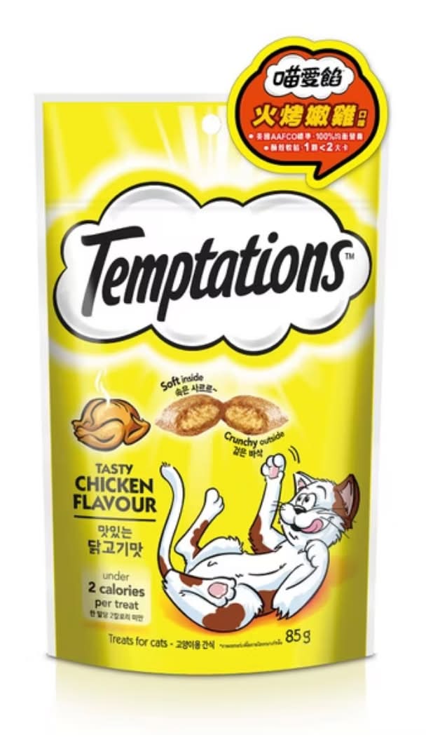 TEMPTATIONS™ 貓餡餅 火烤嫩雞口味 75g