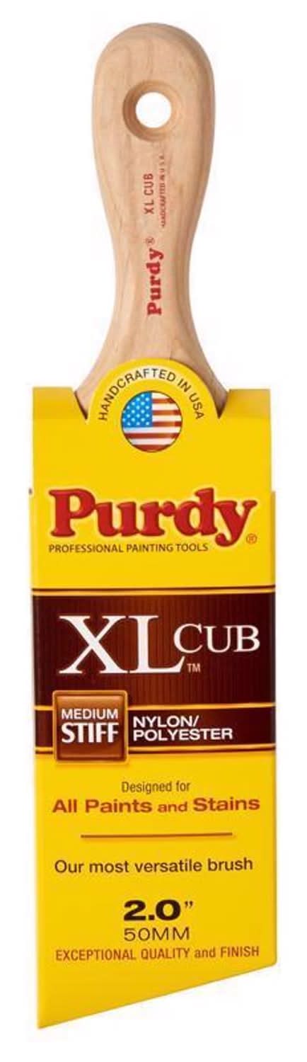 Purdy Xl Cub 2 In. Medium Stiff Angle Trim Paint Brush
