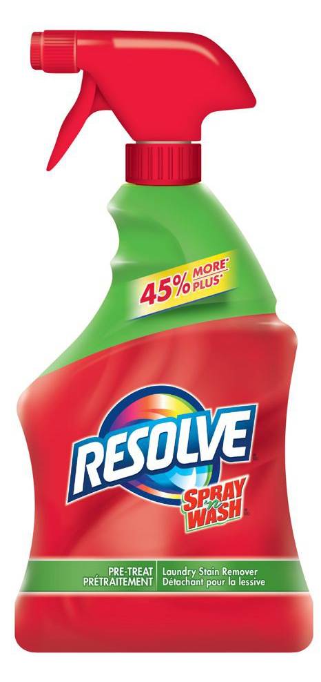 Resolve spray 'n wash détachant pour la lessive prétraitement - spray 'n wash pre-treat laundry stain remover