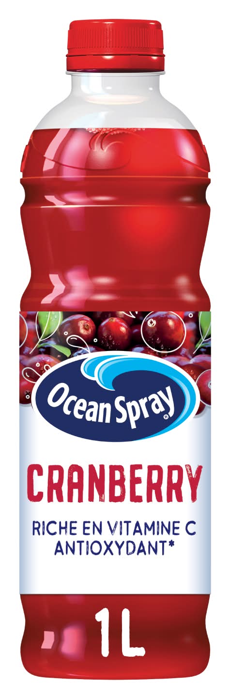 Ocean Spray - Boisson au jus, cranberry (1L)