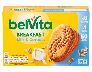 Belvita Breakfast Milk & Cereals 225g