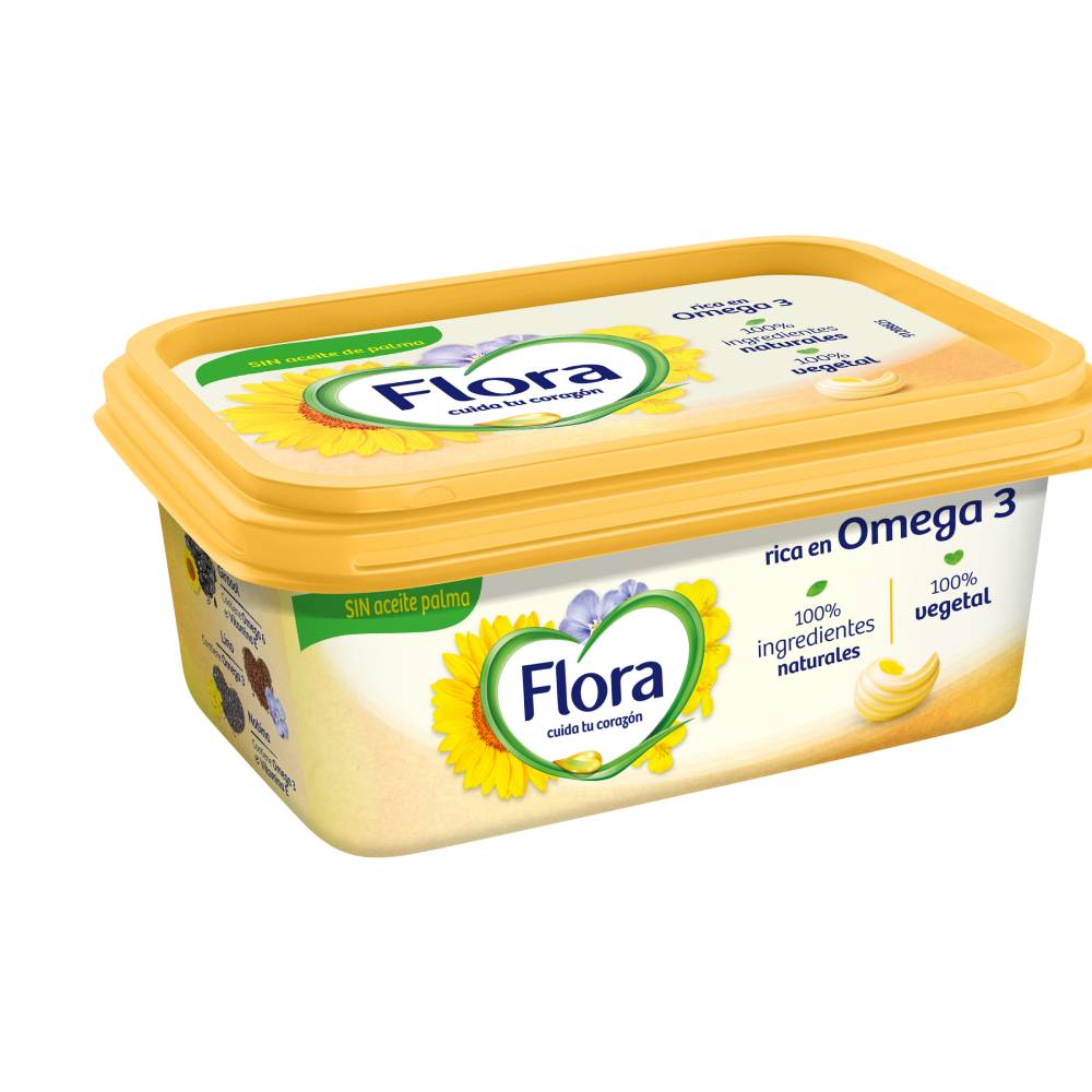 Margarina Flora Vegeta Sin Aceite De Palma 225Gr