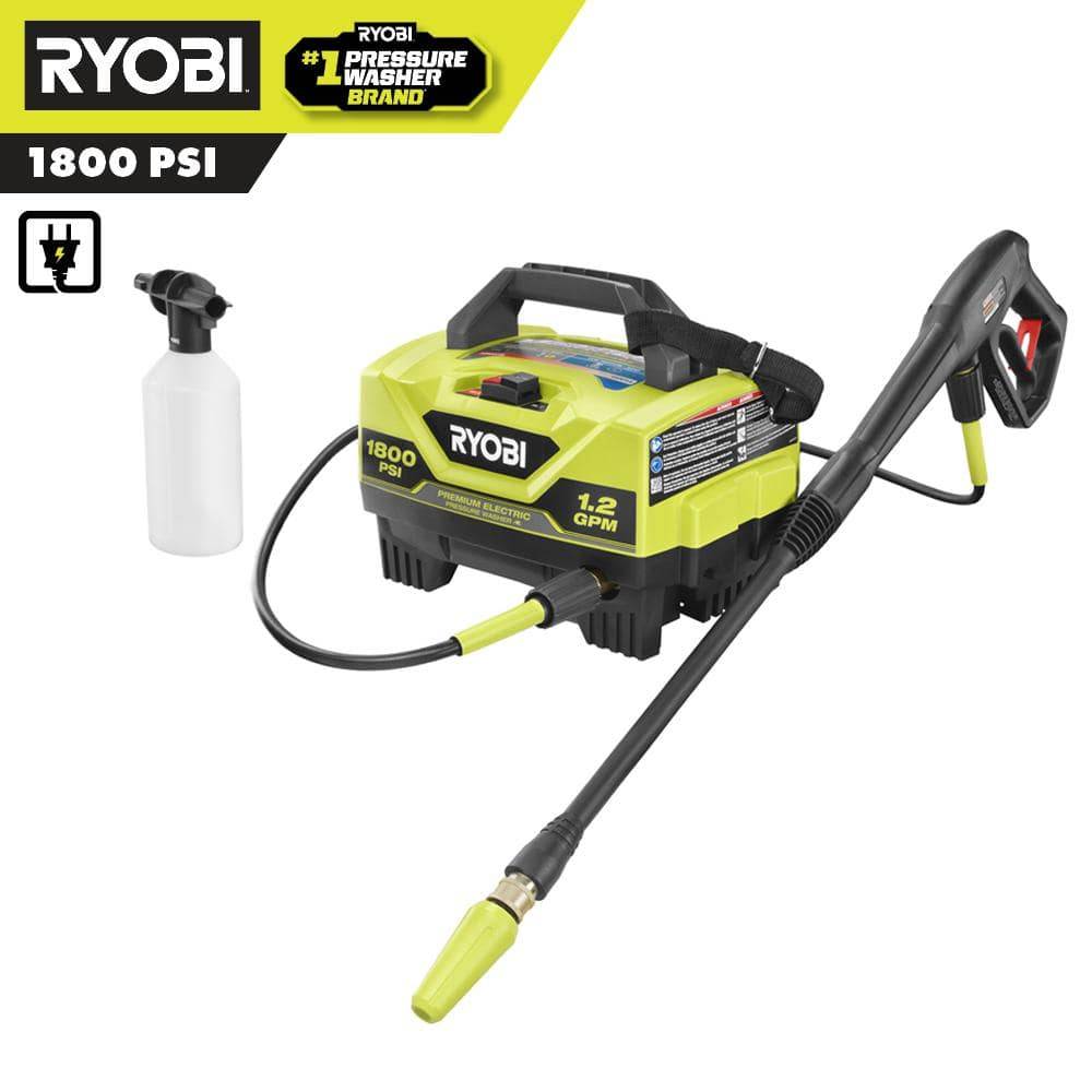 Ryobi Cold Water Corded Electric Pressure Washer