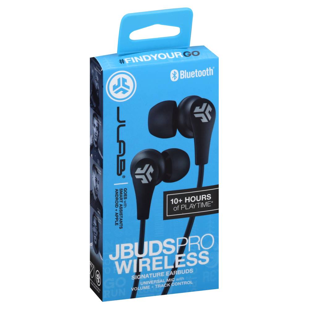 Jlab Jbudspro Wireless Black Signature Earbuds