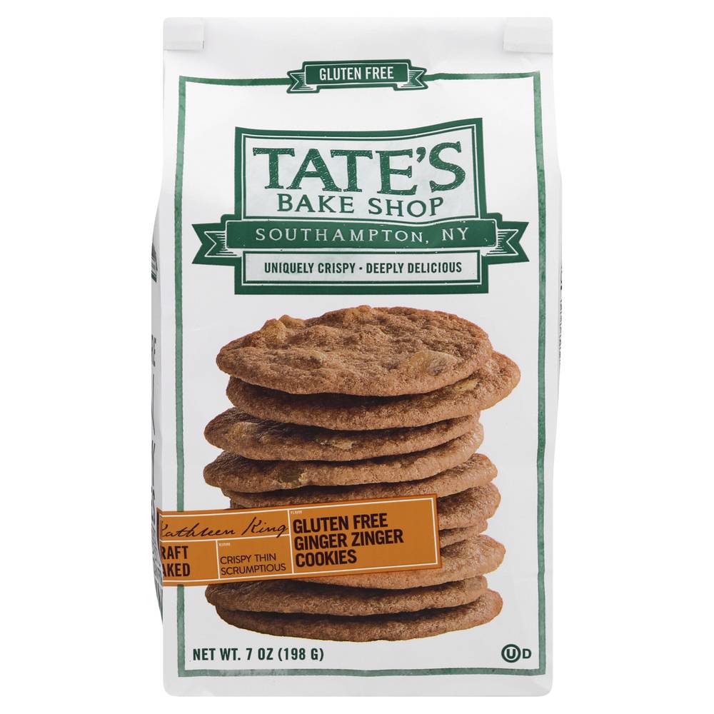 Tate's Bake Shop Ginger Zinger Cookies (7 oz)