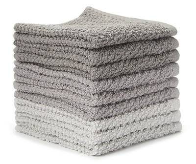 Real Living Gray Washcloths (9 ct) (gray )