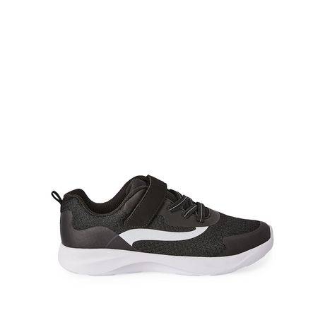 Athletic Works Big Boys'' Mica Sneakers (Color: Black, Size: 4)