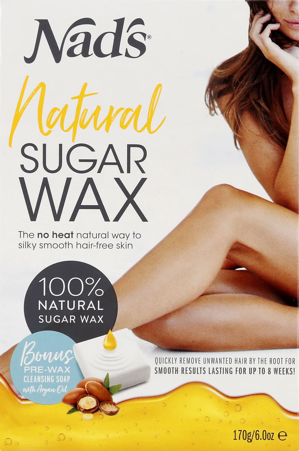 Nad's 100% Natural Sugar Wax (6 oz)