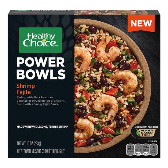Healthy Choice Shrimp Fajita Powder Bowl