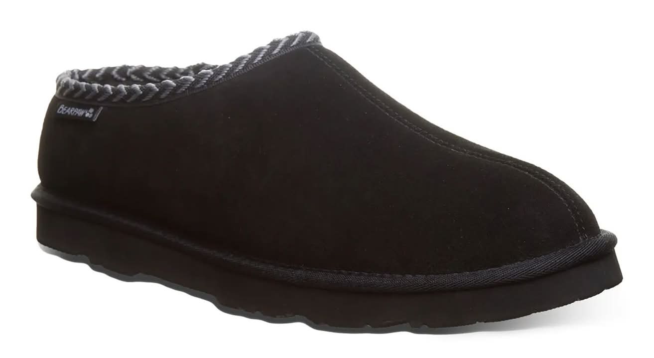 Bearpaw Beau Slipper - Men's (Black Medium - 10)
