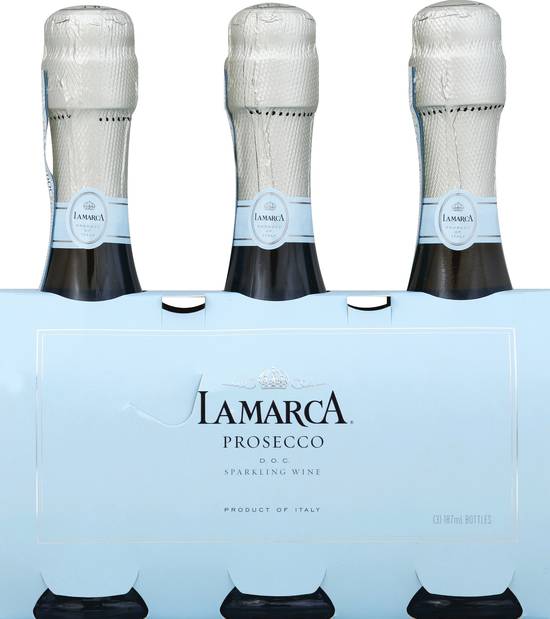 La Marca Prosecco Sparkling Wine (3 ct, 187 ml)