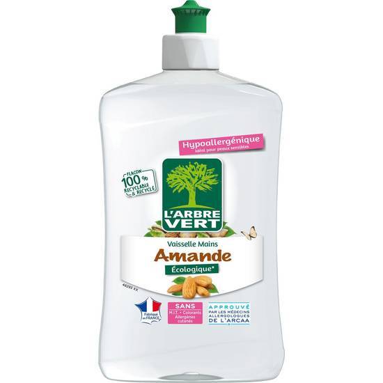 L'arbre Vert - Larbre vert - liquide vaisselle et mains concentré amande