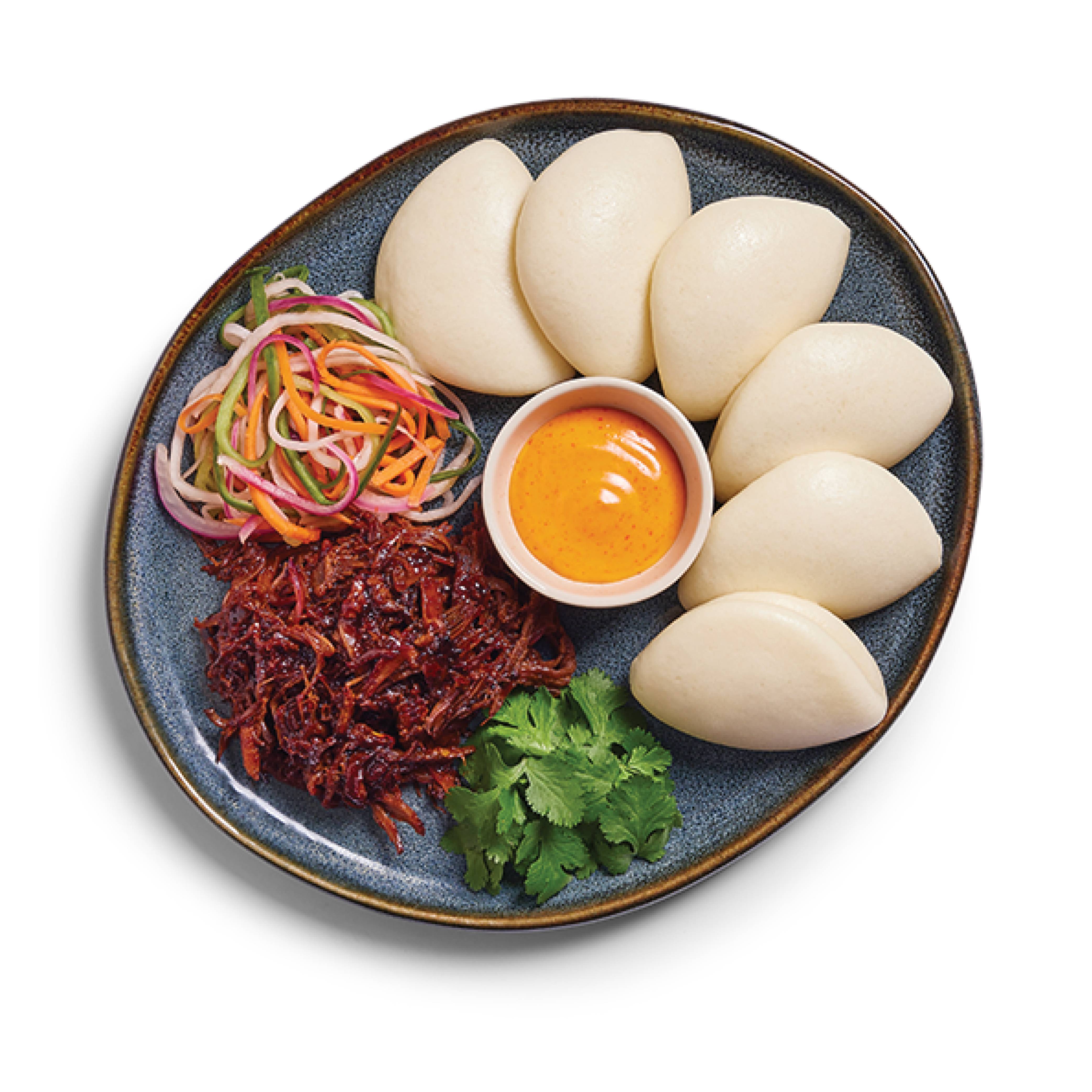 119. beef bao buns sharing platter