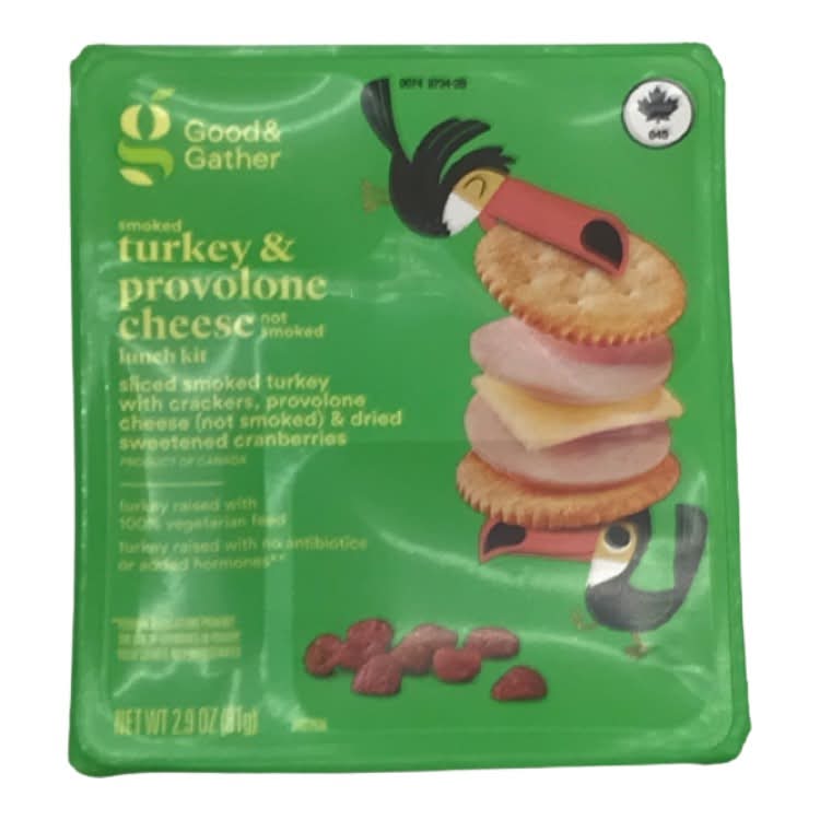 Good & Gather Smoked Lunch Kit, Turkey-Cheese (2.9 oz)