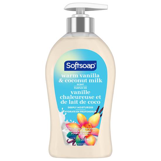 Softsoap Warm Vanilla & Coconut Milk Moisturizing Hand Soap