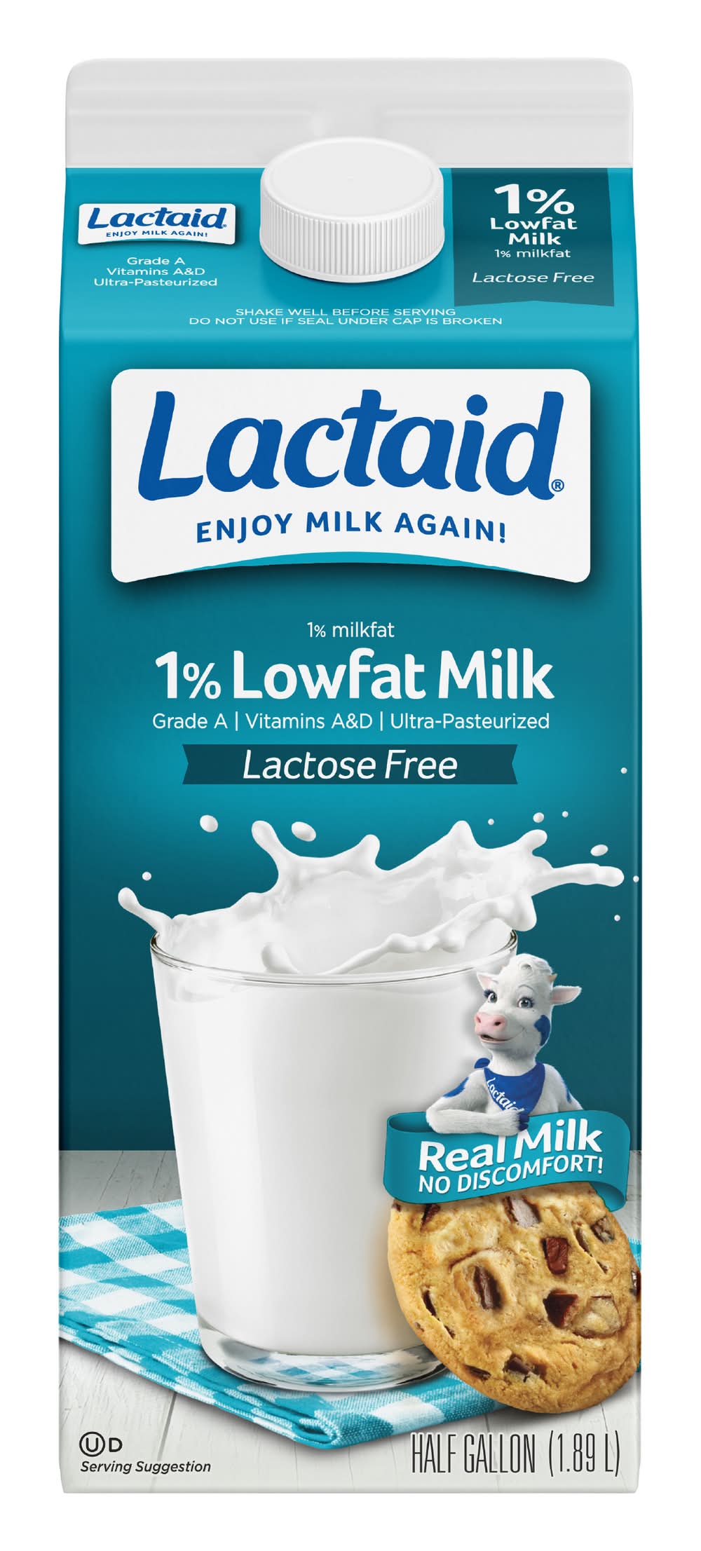 Lactaid 1% Lowfat Milk (1.89 L)