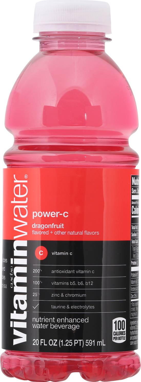 Vitaminwater Power-C Dragonfruit Nutrient Enhanced Water (20 fl oz)