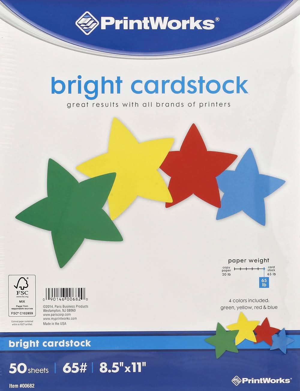 PrintWorks Cardstock (50 ct)