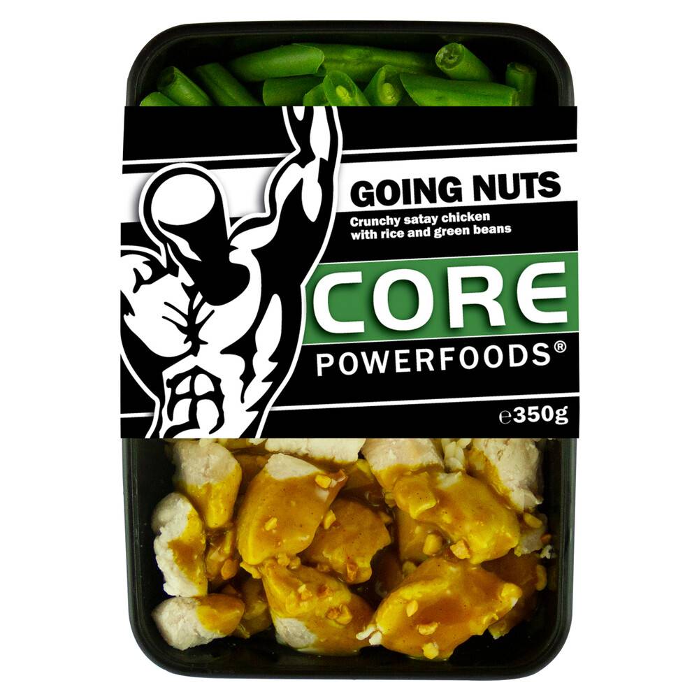 CORE Powerfoods1 Core Powerfoods Chicken Satay Going Nuts (350g)