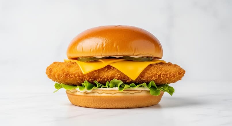 Fish burger 🍗 🍔