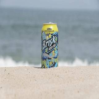 Brisk Iced Tea Can