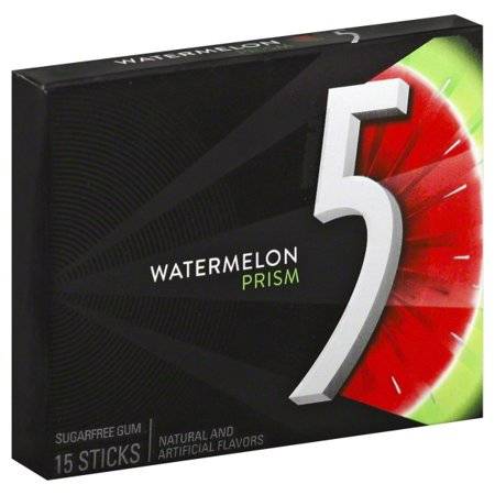 Wrigley's 5 Watermelon Prism Gum
