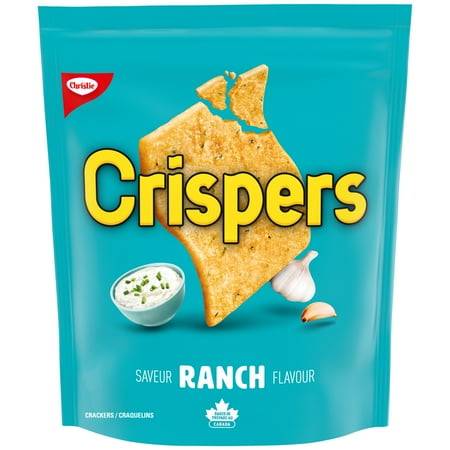 Crispers Baked Flavoured Crackers, Ranch (145 g)