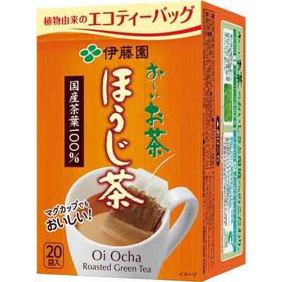 伊藤園　お～いお茶　エコティーバッグ　ほうじ茶　２０袋入