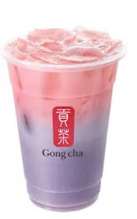 Strawberry Taro Drink