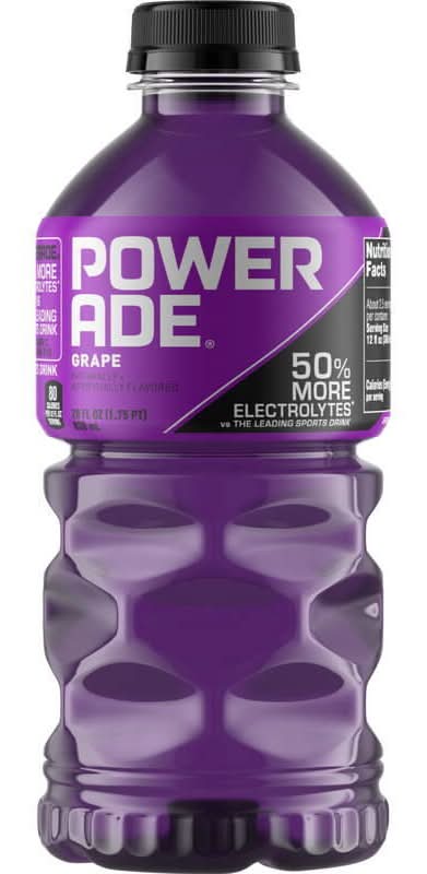 Powerade Grape Bottle 28oz