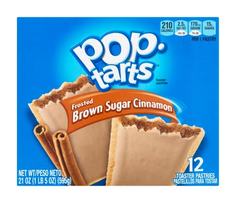 Pop-Tarts Frosted Toaster Pastries, Brown Sugar Cinnamon (21 oz, 12 ct)