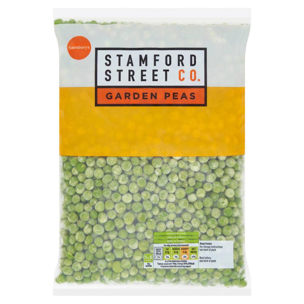 Sainsbury's Stamford Street Co. Garden Peas (850g)