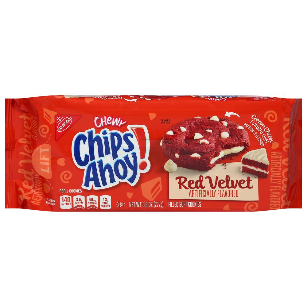 Chips Ahoy! Soft Red Velvet Filled Cookies (9.6 oz)