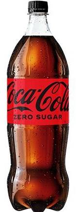 Coca Cola zero sugar bottle 1.5L