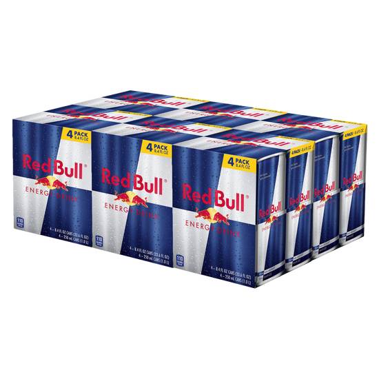 Red Bull Original 8.4oz Can 4pk (6 Cases)