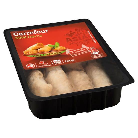 Carrefour 8 Mini Nems Porc 260 g