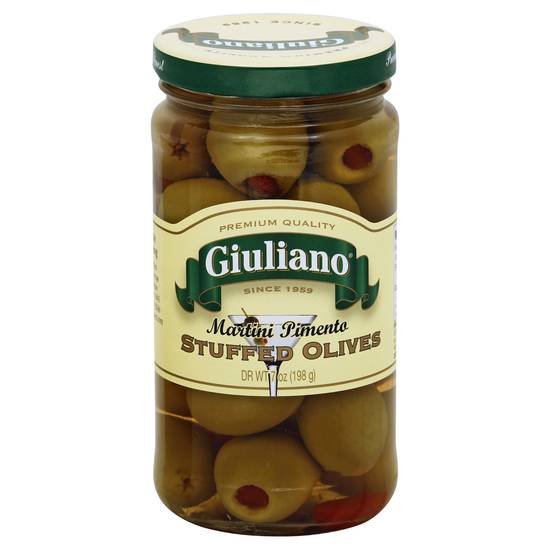 Giuliano Martini Pimento Stuffed Olives