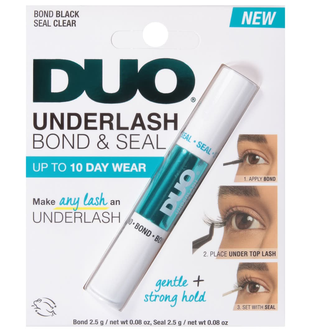 DUO Bond & Seal Underlash, Black Clear (0.16 oz)