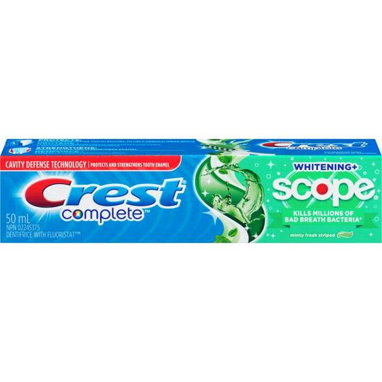 Crest Whitening Plus Scope Toothpaste (50 ml)