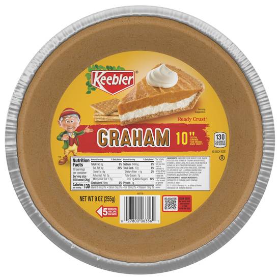 Keebler Kosher 10 in Graham Pie Ready Crust