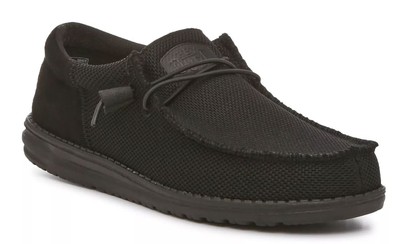 Hey Dude Wally Funk Slip-On - Men's (Black Medium - 10)