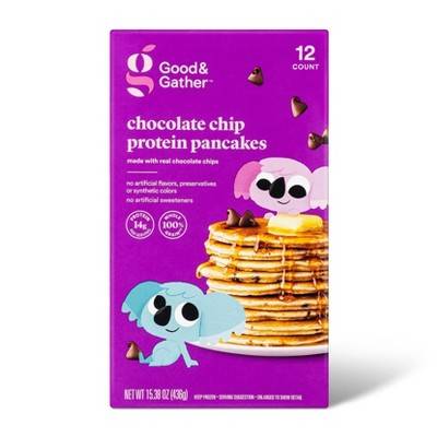 Chocolate Chip Frozen Protein Pancakes - 15.38oz - Good & Gather™