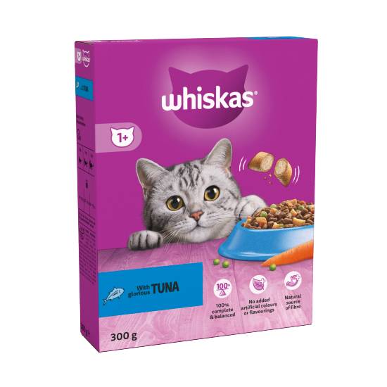 Whiskas 1+ Tuna Adult Dry Cat Food