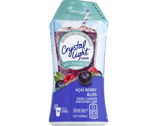 Crystal Light · Acai Berry Bliss Drink Mix with Caffeine (1.6 fl oz)