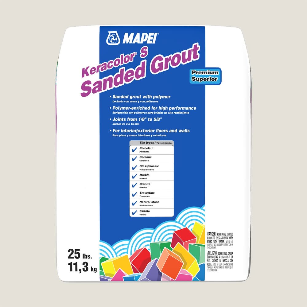 MAPEI Keracolor Eggshell #5220 Sanded Grout (25-lb)