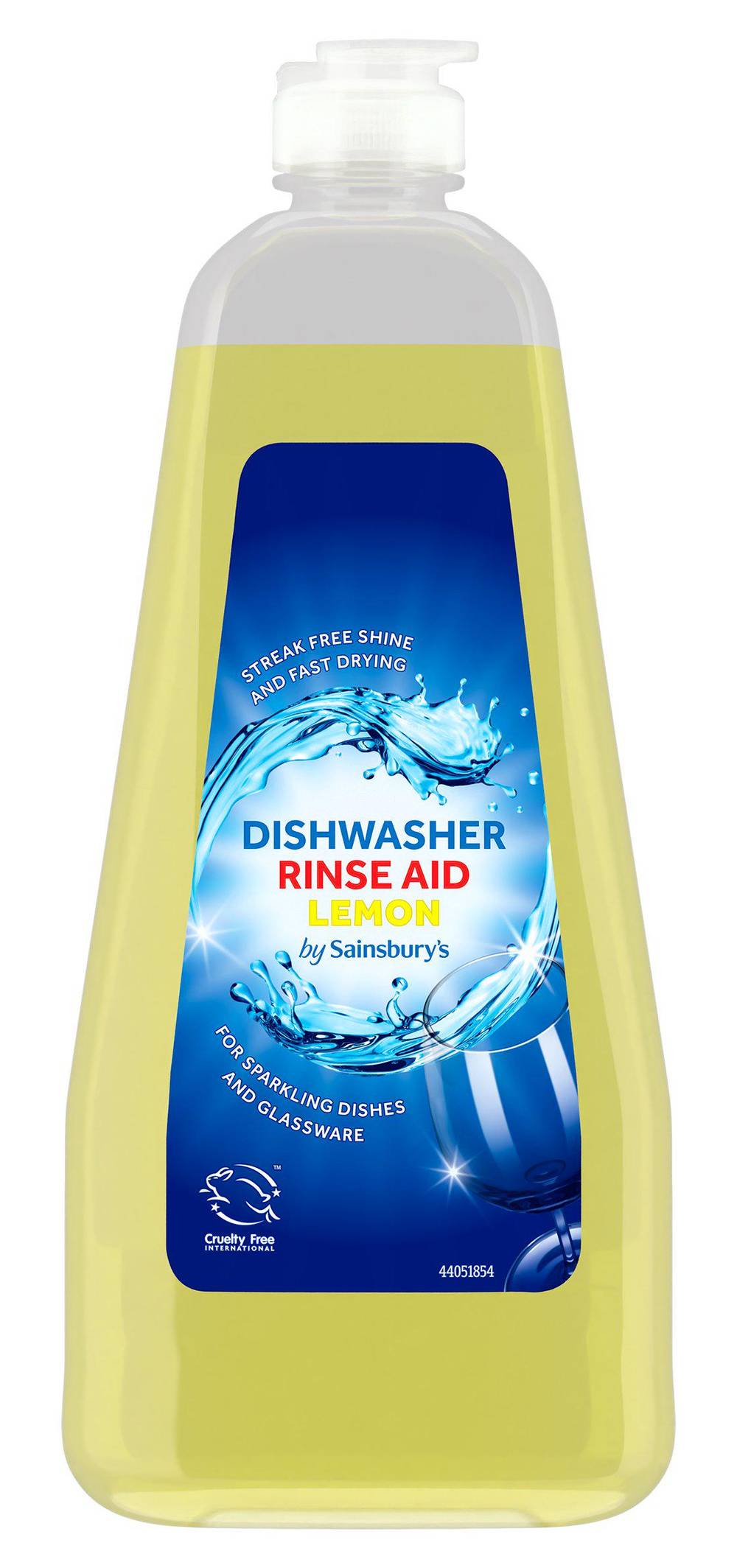 Sainsbury's Lemon, Dishwasher Rinse Aid (400ml)