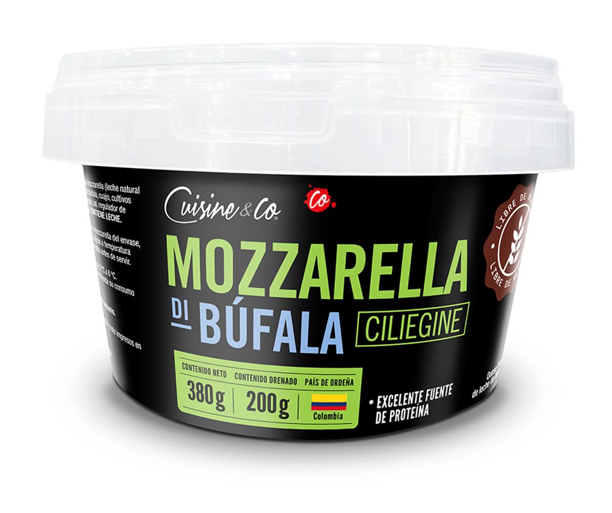 Cuisine & Co · Mozzarella di búfala de tipo ciliegine (200 g)
